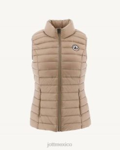 Jott Hombre Chaquetas | Jott Anorak beige seda ligero sin mangas hombres 6L88129