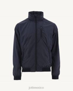 Jott Hombre Chaquetas | Jott Chaqueta Oregon azul marino con capucha plegable. hombres 6L88420