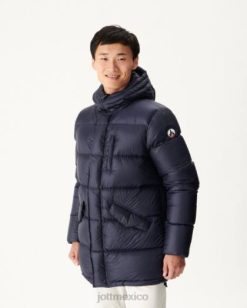 Jott Hombre Chaquetas | Jott chaqueta de plumas con capucha para frío extremo marino dakhla hombres 6L88249