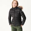 Jott Hombre Chaquetas | Jott chaqueta de plumas con capucha para frío extremo noir luxe mujer 6L88585