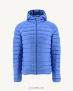 Jott Hombre Chaquetas | Jott chaqueta de plumas ligera azul nico hombres 6L88333