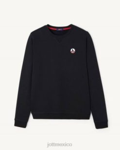 Jott Hombre Chaquetas | Jott sudadera negra braga hombres 6L88432