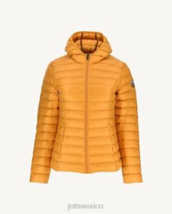 Jott Mexico | Jott Anorak ligero con capucha cloe amarillo mostaza hombres 6L88163