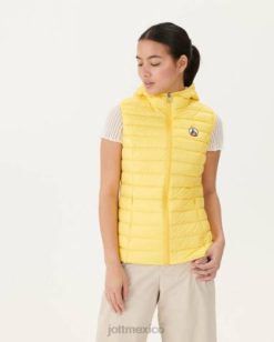 Jott Mexico | Jott Anorak ligero sin mangas amarillo suave Mali mujer 6L88760