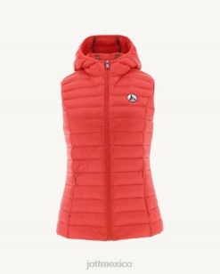 Jott Mexico | Jott Anorak ligero sin mangas rojo fuego mali mujer 6L88766