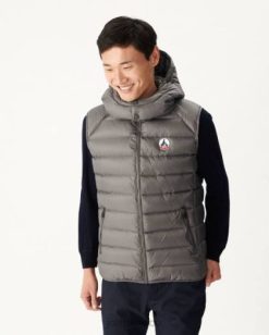 Jott Mexico | Jott Antracita antracita frío extremo anorak sin mangas plata hombres 6L88295