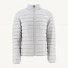 Jott Mexico | Jott Chaqueta de plumón ligera y gris suave. hombres 6L88343