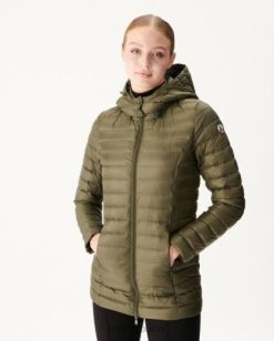 Jott Mexico | Jott chaqueta con capucha ejército nour mujer 6L88598
