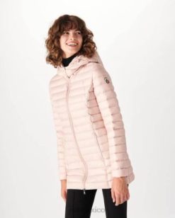 Jott Mexico | Jott chaqueta con capucha rose pale nour mujer 6L88601