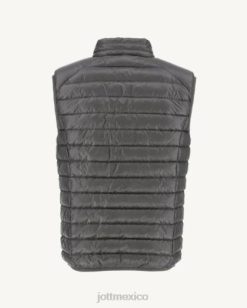 Jott Mexico | Jott chaqueta de plumas sin mangas antracita tom hombres 6L88217
