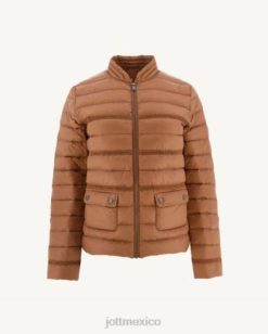 Jott Mexico | Jott chaqueta ligera corta andora camel mujer 6L88748