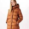 Jott Mujer | Jott Chaqueta larga con capucha para frío extremo caramelo karachi mujer 6L88563