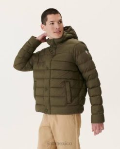 Jott Mujer | Jott chaqueta acolchada con capucha ejército jorge hombres 6L88395